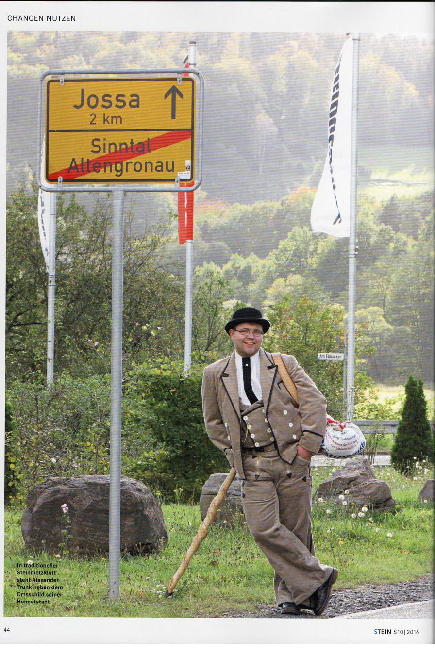 Auf der Wanderschaft in Kluft